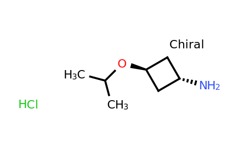 2227198-89-0 | trans-3-(propan-2-yloxy)cyclobutan-1-amine hydrochloride