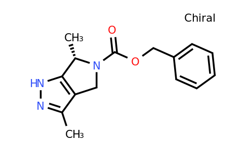 2228971-71-7 | Benzyl (S)-3,6-dimethyl-4,6-dihydropyrrolo[3,4-c]pyrazole-5(1H)-carboxylate