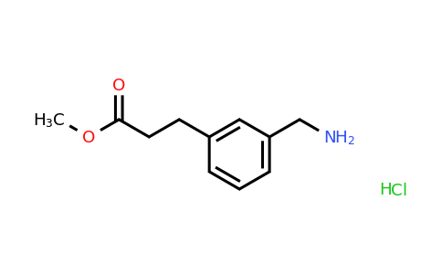 223490-68-4 | Methyl 3-[3-(aminomethyl)phenyl]propanoate hydrochloride