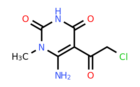 22365-19-1 | 6-Amino-5-(2-chloroacetyl)-1-methyl-1,2,3,4-tetrahydropyrimidine-2,4-dione