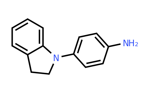 224036-13-9 | 4-(2,3-Dihydro-1h-indol-1-yl)aniline