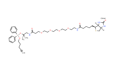 2241685-22-1 | Biotin-PEG4-amino-t-Bu-DADPS-C3-alykne