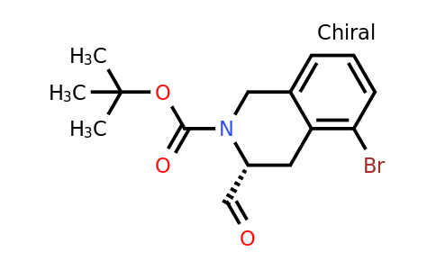 2241725-11-9 | tert-Butyl (R)-5-bromo-3-formyl-3,4-dihydroisoquinoline-2(1H)-carboxylate