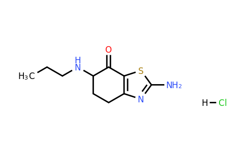 2245708-68-1 | 2-Amino-6-(propylamino)-5,6-dihydrobenzo[d]thiazol-7(4H)-one hydrochloride