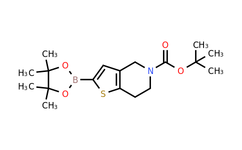 2246556-84-1 | tert-Butyl 2-(tetramethyl-1,3,2-dioxaborolan-2-yl)-4H,6H,7H-thieno[3,2-c]pyridine-5-carboxylate