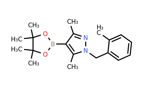2246835-74-3 | 3,5-Dimethyl-1-(2-methyl-benzyl)-4-(4,4,5,5-tetramethyl-[1,3,2]dioxaborolan-2-yl)-1H-pyrazole