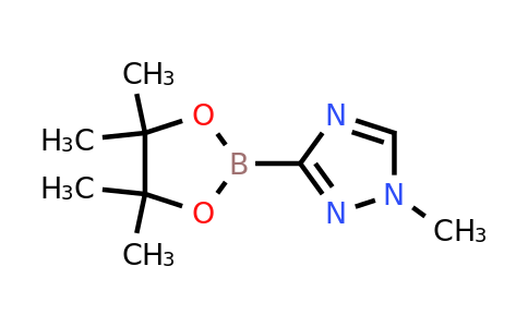 2246885-44-7 | 1-Methyl-3-(4,4,5,5-tetramethyl-1,3,2-dioxaborolan-2-yl)-1H-1,2,4-triazole
