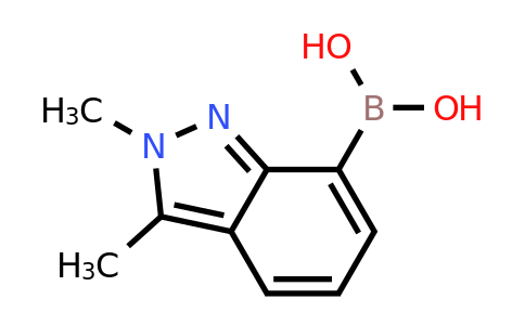 2250340-63-5 | 2,3-Dimethyl-2H-indazole-7-boronic acid