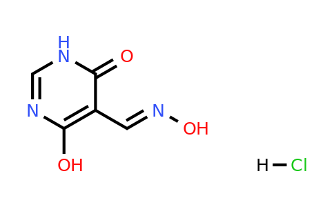 2251740-40-4 | 4-Hydroxy-6-oxo-1,6-dihydropyrimidine-5-carbaldehyde oxime hydrochloride