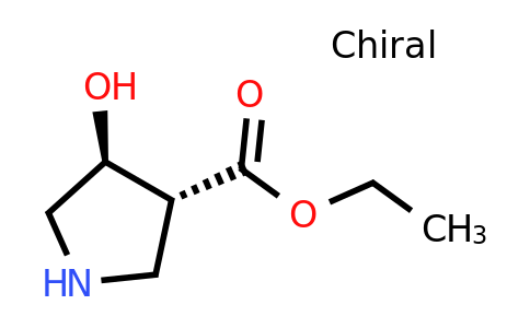 ethyl (3R,4S)-4-hydroxypyrrolidine-3-carboxylate