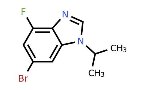 2260683-84-7 | 6-Bromo-4-fluoro-1-isopropyl-1H-benzo[d]imidazole