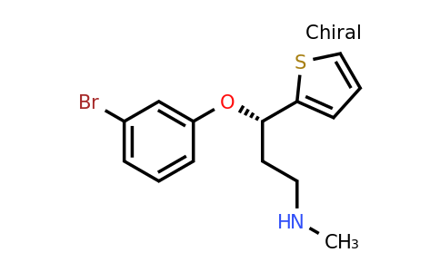 2260747-62-2 | (S)-3-(3-Bromophenoxy)-N-methyl-3-(thiophen-2-yl)propan-1-amine