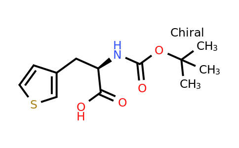 226880-86-0 | (R)-2-((tert-Butoxycarbonyl)amino)-3-(thiophen-3-yl)propanoic acid