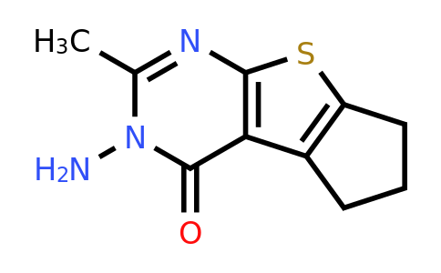 22721-36-4 | 3-Amino-2-methyl-3,5,6,7-tetrahydro-4H-cyclopenta[4,5]thieno[2,3-d]pyrimidin-4-one