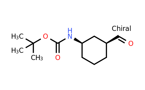 2277285-85-3 | tert-butyl N-[(1R,3S)-3-formylcyclohexyl]carbamate