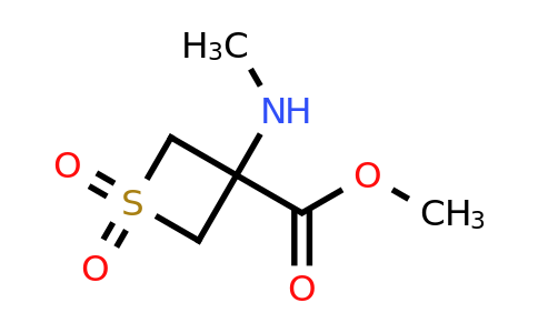 2286883-86-9 | methyl 3-(methylamino)-1,1-dioxo-thietane-3-carboxylate
