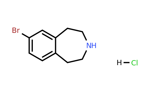 2287316-81-6 | 7-Bromo-2,3,4,5-tetrahydro-1H-benzo[d]azepine hydrochloride