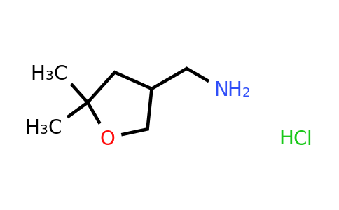 2287334-85-2 | (5,5-Dimethyltetrahydrofuran-3-yl)methanamine hydrochloride