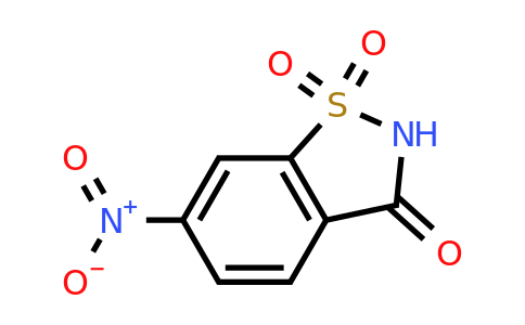 22952-24-5 | 6-Nitrobenzo[d]isothiazol-3(2H)-one 1,1-dioxide