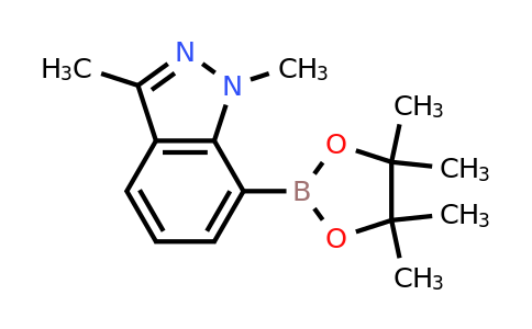 2304634-04-4 | 1,3-Dimethyl-7-(tetramethyl-1,3,2-dioxaborolan-2-yl)indazole