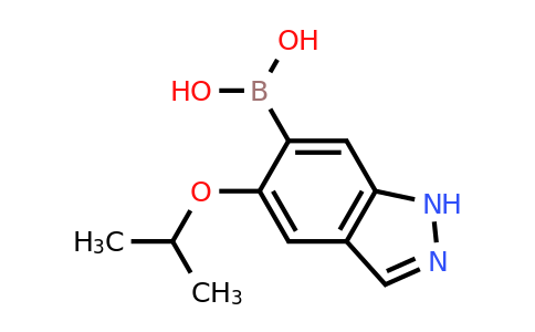 2304634-23-7 | 5-Isopropoxy-1H-indazol-6-yl-6-boronic acid