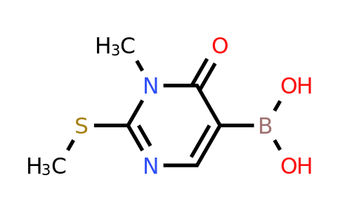 2304634-39-5 | (1-Methyl-2-(methylthio)-6-oxo-1,6-dihydropyrimidin-5-yl)boronic acid