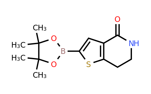 2304634-45-3 | 2-(4,4,5,5-Tetramethyl-1,3,2-dioxaborolan-2-yl)-6,7-dihydrothieno[3,2-c]pyridin-4(5H)-one