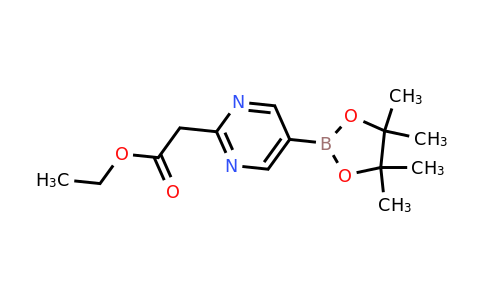 2304635-45-6 | Ethyl 2-[5-(tetramethyl-1,3,2-dioxaborolan-2-yl)pyrimidin-2-yl]acetate