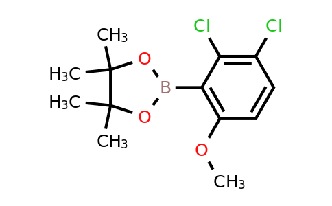 2-(2,3-Dichloro-6-methoxyphenyl)-4,4,5,5-tetramethyl-1,3,2-dioxaborolane