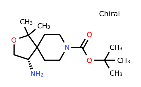 2306254-17-9 | tert-Butyl (S)-4-amino-1,1-dimethyl-2-oxa-8-azaspiro[4.5]decane-8-carboxylate