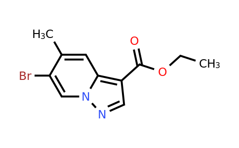 2306262-02-0 | ethyl 6-bromo-5-methyl-pyrazolo[1,5-a]pyridine-3-carboxylate