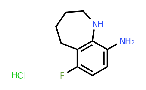 2306270-51-7 | 6-Fluoro-2,3,4,5-tetrahydro-1h-1-benzazepin-9-aminehydrochloride