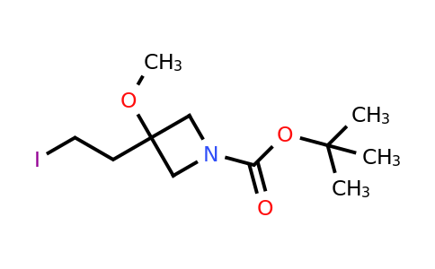 2306271-40-7 | tert-butyl 3-(2-iodoethyl)-3-methoxy-azetidine-1-carboxylate
