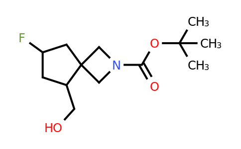 2306271-56-5 | tert-butyl 7-fluoro-5-(hydroxymethyl)-2-azaspiro[3.4]octane-2-carboxylate