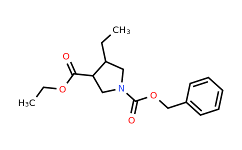 2306274-52-0 | O1-benzyl O3-ethyl 4-ethylpyrrolidine-1,3-dicarboxylate