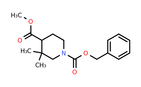2306275-32-9 | O1-benzyl O4-methyl 3,3-dimethylpiperidine-1,4-dicarboxylate
