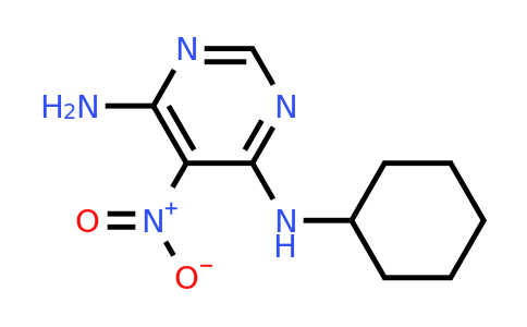 23120-19-6 | n4-Cyclohexyl-5-nitropyrimidine-4,6-diamine