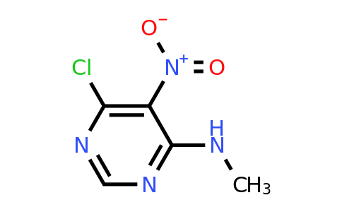 23126-82-1 | 6-Chloro-N-methyl-5-nitro-4-pyrimidinamine