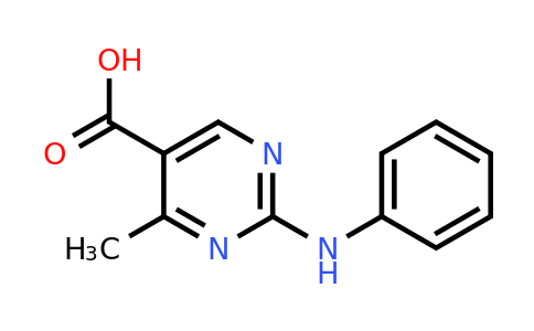 23155-58-0 | 4-Methyl-2-(phenylamino)pyrimidine-5-carboxylic acid
