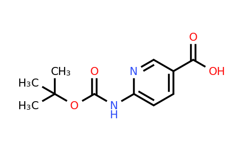 6-((tert-Butoxycarbonyl)amino)nicotinic acid