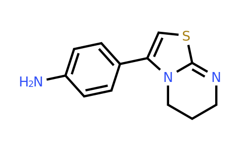 23223-88-3 | 4-{5h,6h,7h-[1,3]thiazolo[3,2-a]pyrimidin-3-yl}aniline