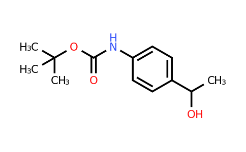 232597-44-3 | tert-Butyl n-[4-(1-hydroxyethyl)phenyl]carbamate