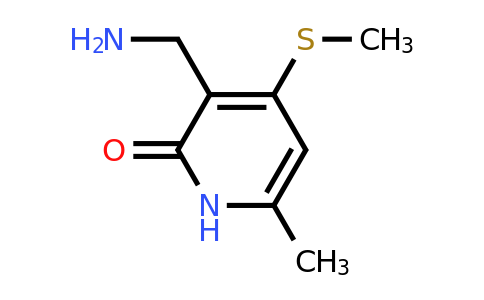 2326563-29-3 | 3-(aminomethyl)-6-methyl-4-methylsulfanyl-1H-pyridin-2-one