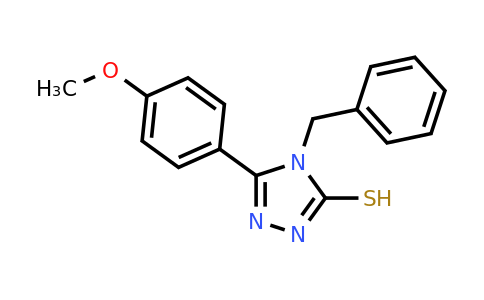 4-Benzyl-5-(4-methoxyphenyl)-4H-1,2,4-triazole-3-thiol