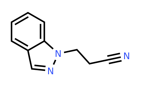 23300-94-9 | 3-(1H-indazol-1-yl)propanenitrile