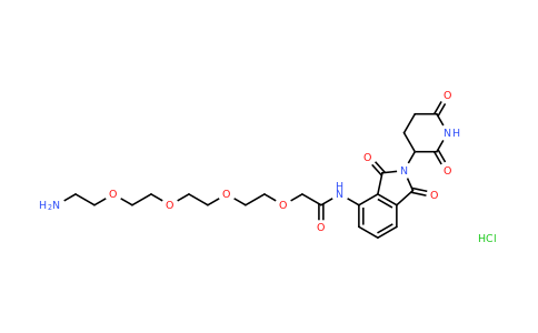 2331259-45-9 | Pomalidomide-amino-PEG4-NH2 (hydrochloride)