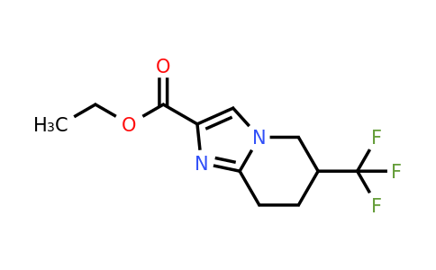 2334455-75-1 | ethyl 6-(trifluoromethyl)-5,6,7,8-tetrahydroimidazo[1,2-a]pyridine-2-carboxylate