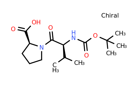 (S)-1-((S)-2-((tert-Butoxycarbonyl)amino)-3-methylbutanoyl)pyrrolidine-2-carboxylic acid