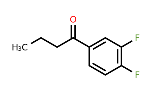 1-(3,4-Difluorophenyl)butan-1-one