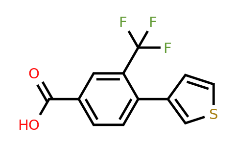 2340293-28-7 | 4-(Thiophen-3-yl)-3-(trifluoromethyl)benzoic acid